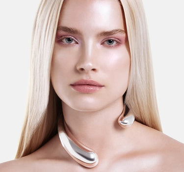 Collier Gouttes Asymétrique - Argent