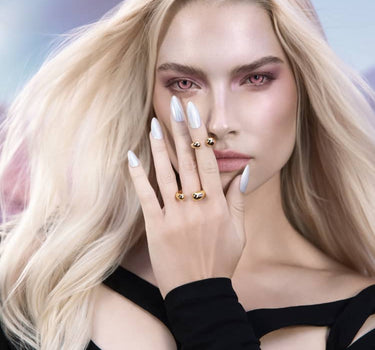 Bague Torque Asymétrique - Or