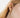 earcuff ondulé en or