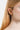 Ear cuff organique enveloppant doré