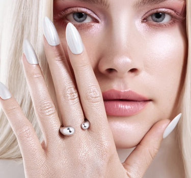 Bague Torque Asymétrique - Argent