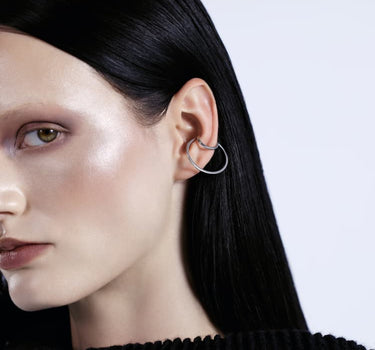 Ear cuff Lune en argent