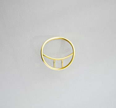 Ear cuff circulaire en or