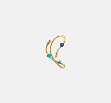 Ear cuff complet Casa Batlló en or