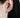 Ear cuff Lune en argent