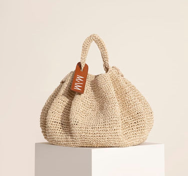 Sac à main en raphia