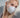 Masque gris avec chaîne