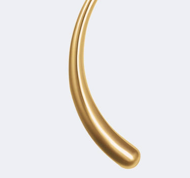 Ear climber goutte d’eau en or