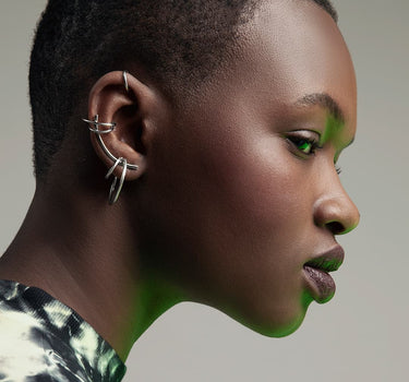 Faux piercing oreille en argent