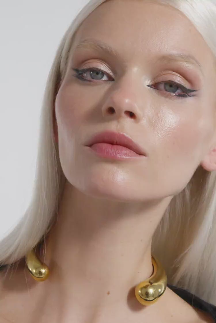 Collier torque en or