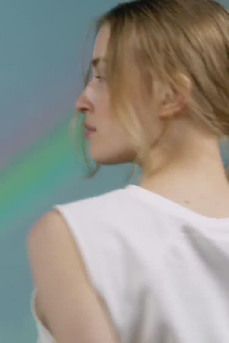 Petite ear cuff pour queue de cheval en argent