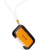 Crossbody wallet in orange