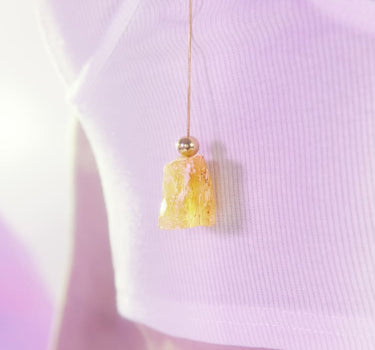 golden pendant