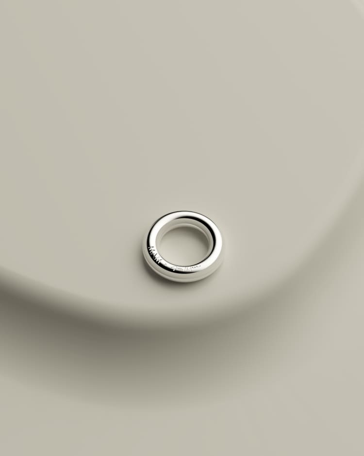 Simple ring in sterling silver 